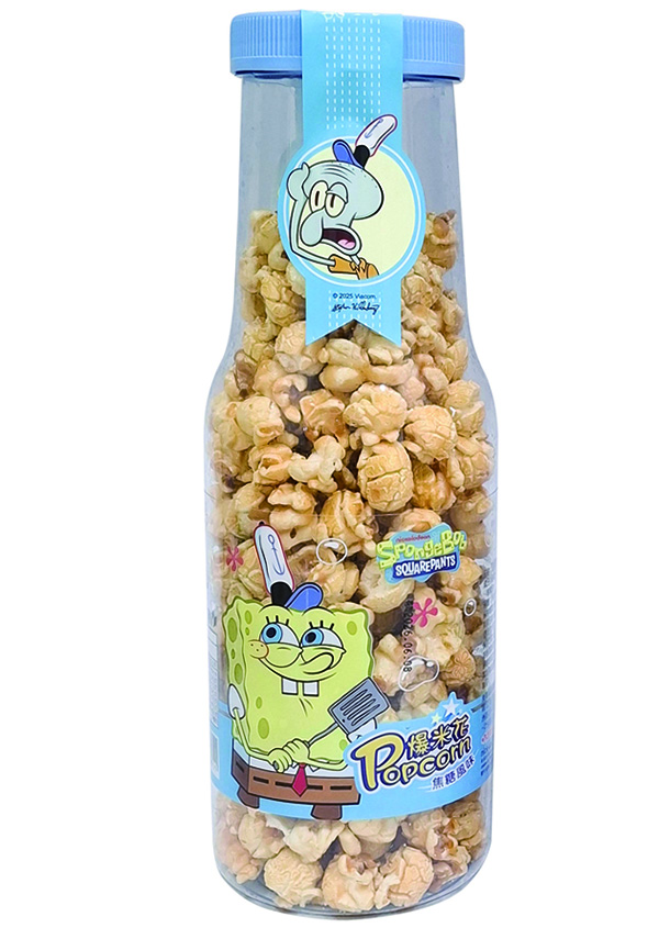 海綿寶寶 罐裝焦糖爆米花