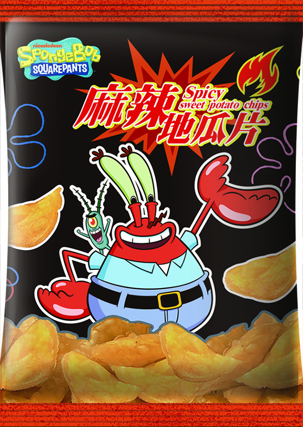 海綿寶寶 麻辣地瓜片